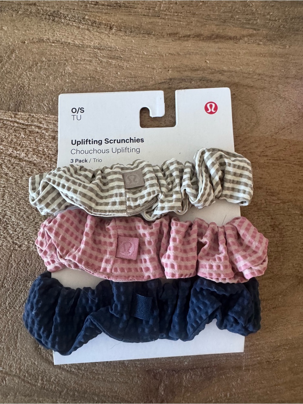 Lululemon Uplifting Scrunchies Textured *3 Pack